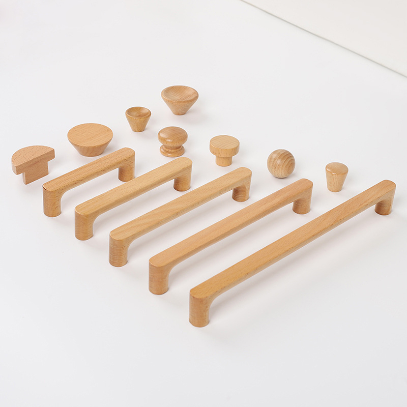 Furniture Hardware Drawer Pulls - Poignées de meubles nordiques en bois
