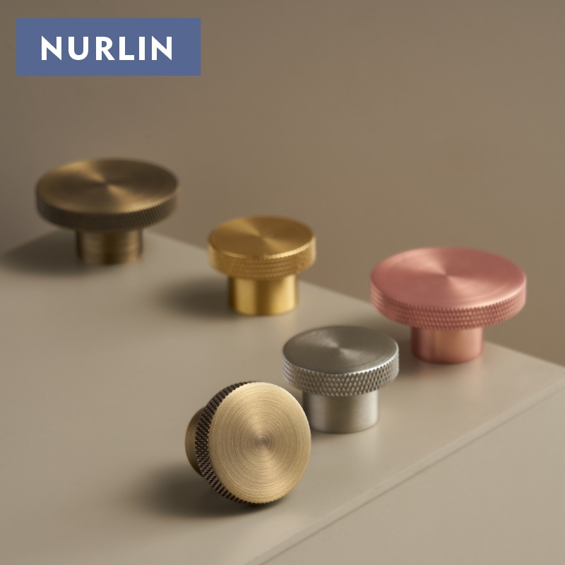 Furniture Hardware Gold - Boutons de meuble Nurlin en laiton
