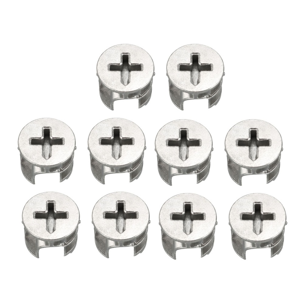 Cam Lock Nut - Uxcell Nouveauté 10 pièces Connecteur latéral