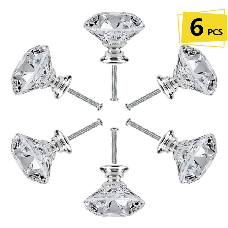 Furniture Joint Hardware - Lot de 6 boutons de meuble