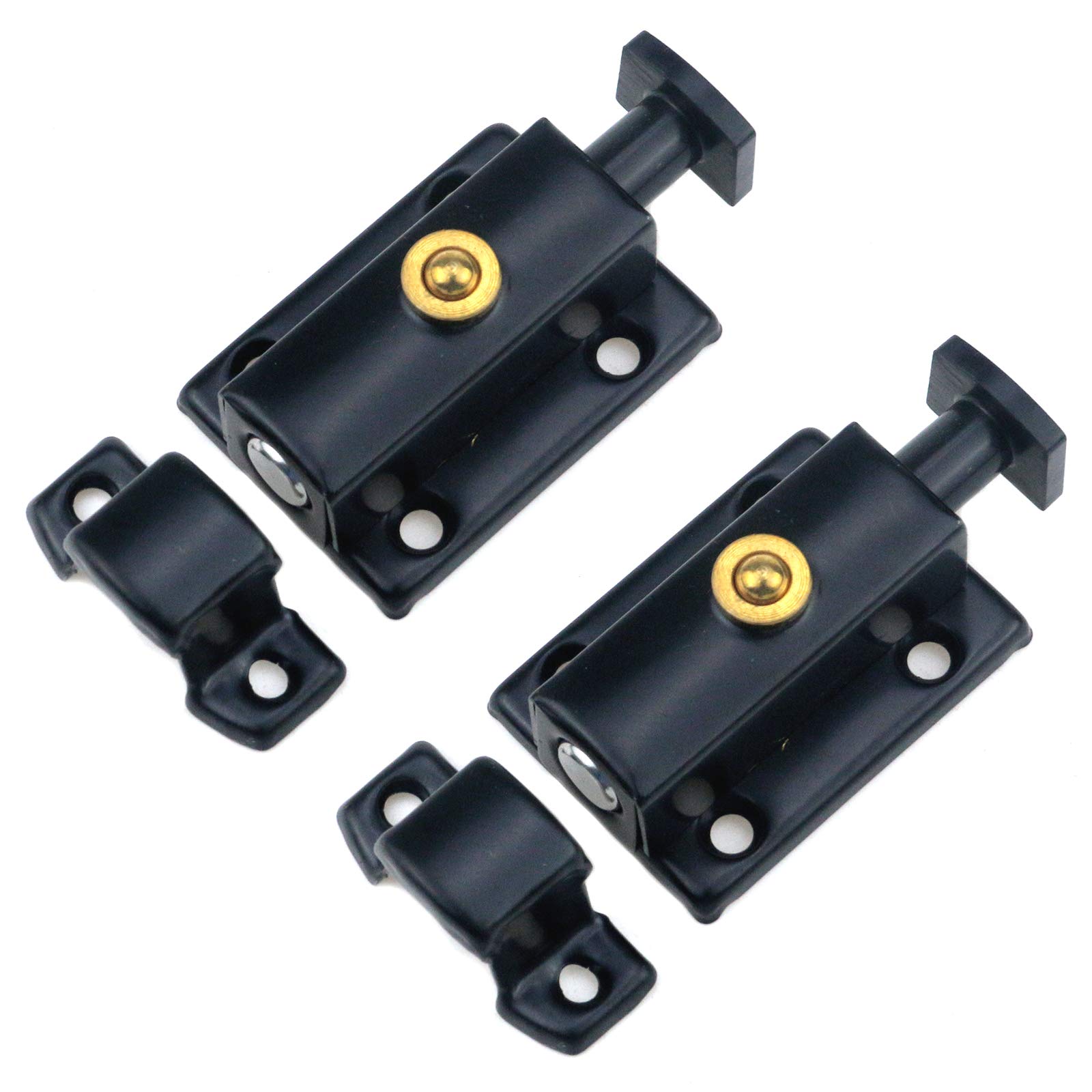 Barrel Bolt Slide - Loquets de porte en acier inoxydable,