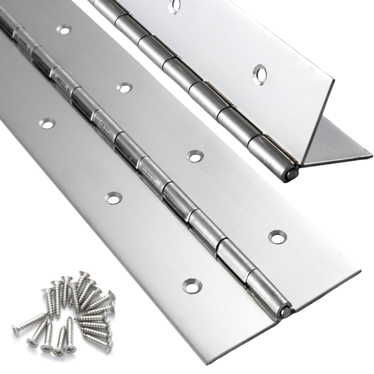 Piano Hinge Continuous - Charnières de piano robustes en acier
