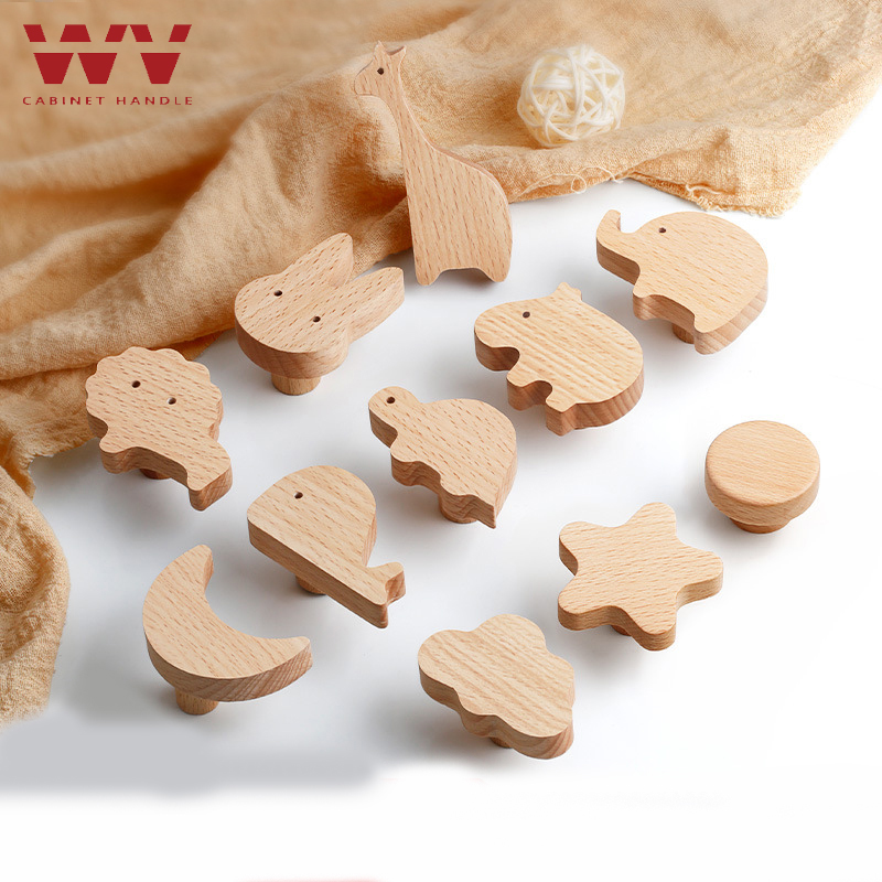 WV Foy-Porte en bois animal mi - Furniture Hardware Drawer Pulls avis et prix