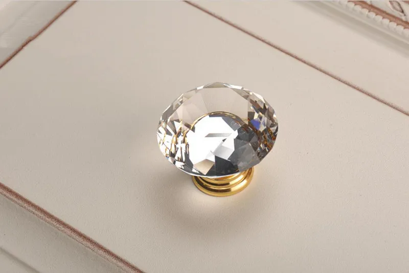 Poignées de tiroir en cristal  - Furniture Hardware Gold avis et prix