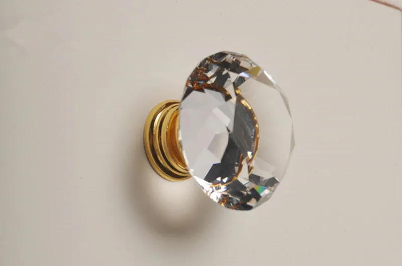 Poignées de tiroir en cristal  - Furniture Hardware Gold avis et prix