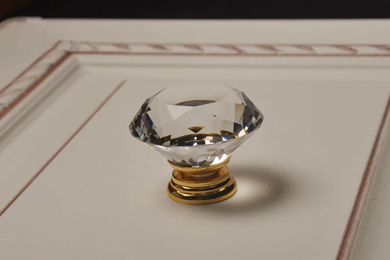 Poignées de tiroir en cristal  - Furniture Hardware Gold avis et prix