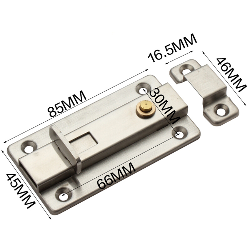 Loquet de porte en acier inoxy - Barrel Bolt Slide avis et prix