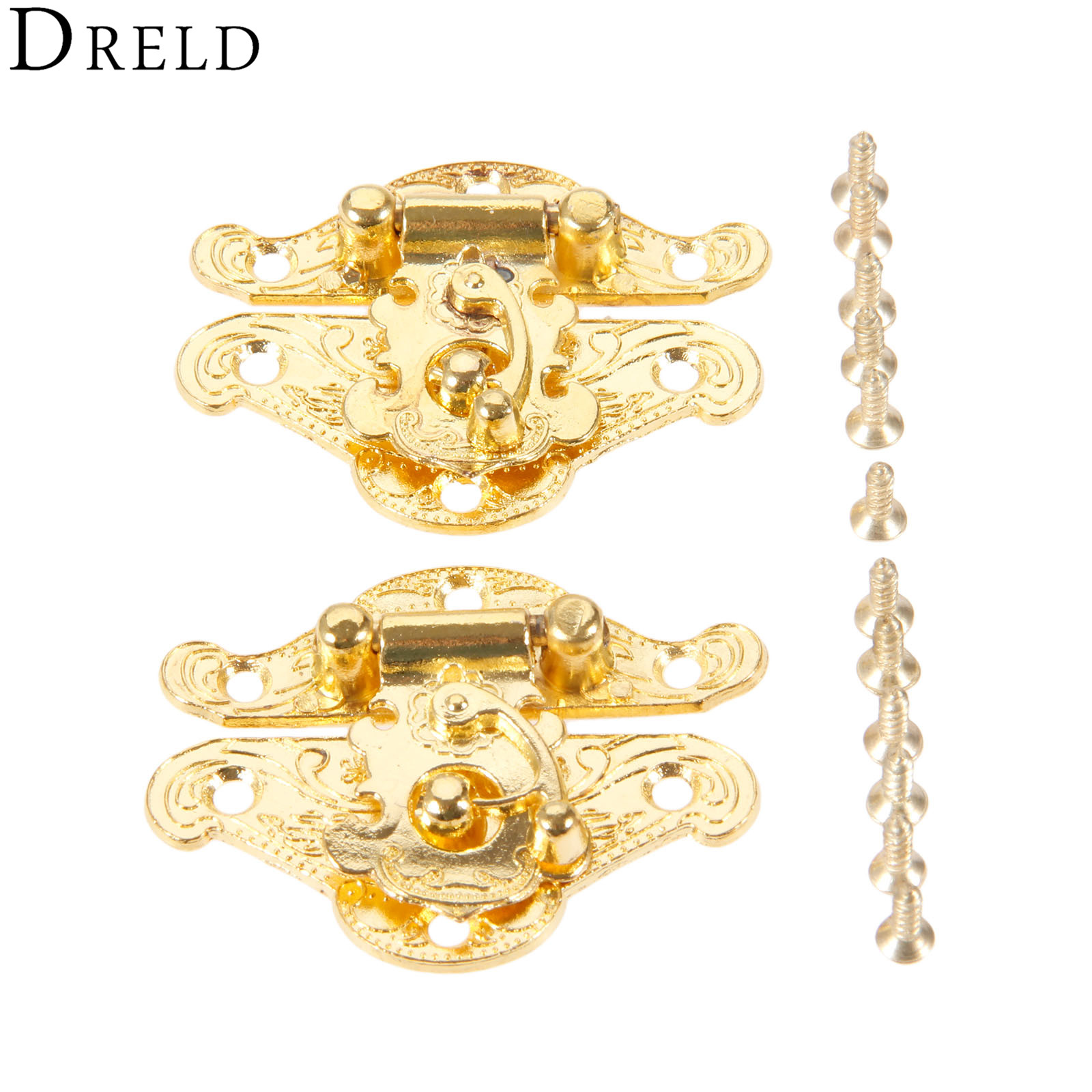 DRELD-Loquets dorés antiques p - Furniture Hardware Gold avis et prix