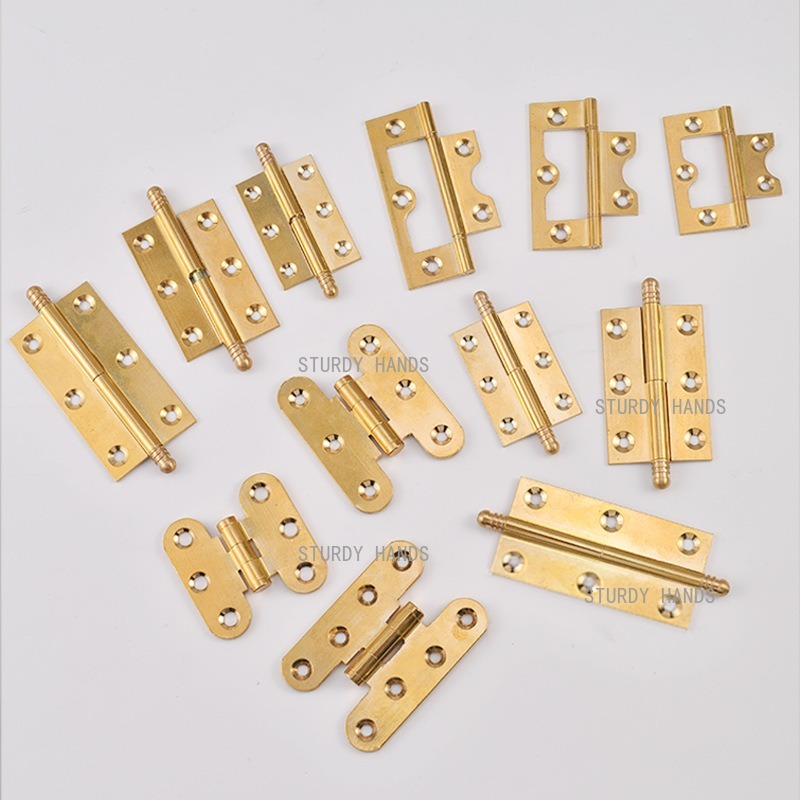 10 charnières en laiton dorées - Furniture Hardware Gold avis et prix