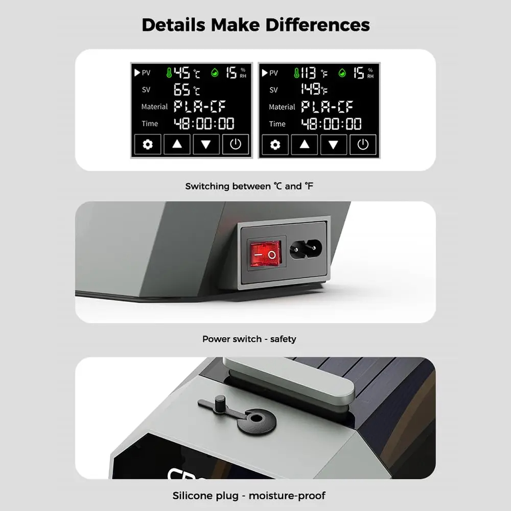 Séchoir à filament Creality Sp - Creality Printer Ender 3 V3 avis et prix