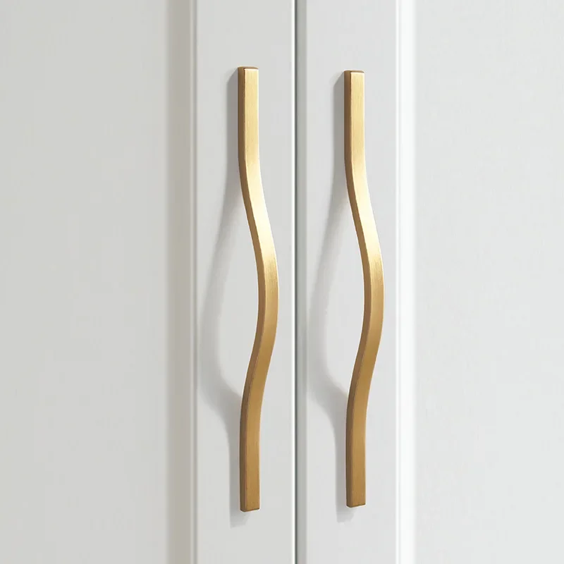 Poignées d'armoire en or bross - Furniture Hardware Gold avis et prix