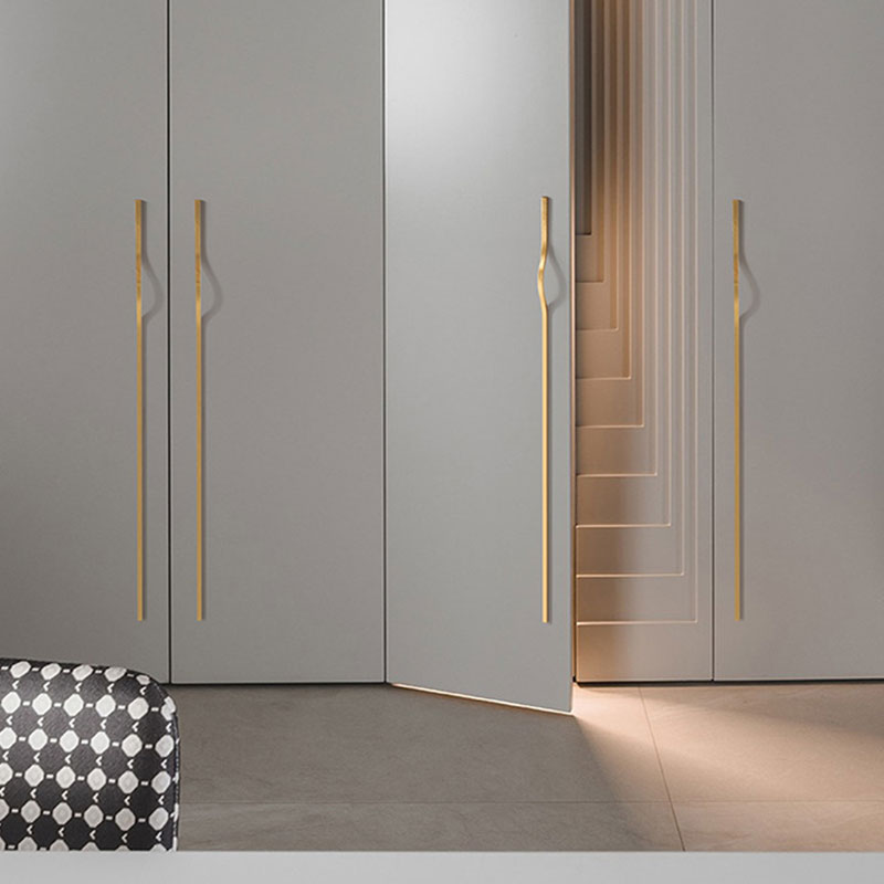 Poignées d'armoire en or bross - Furniture Hardware Gold avis et prix