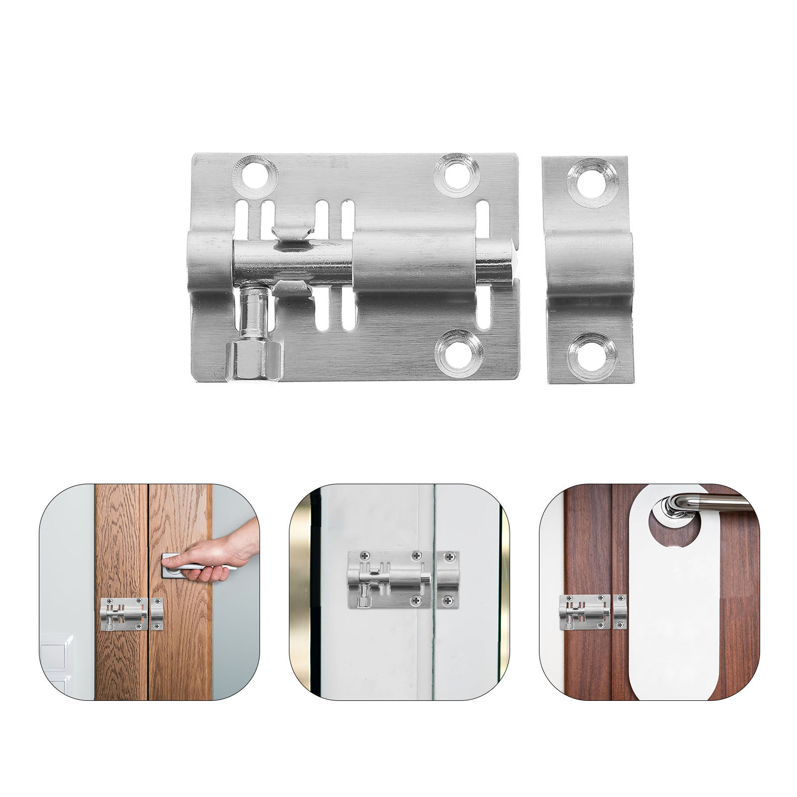 Lot de 10 loquets coulissants  - Barrel Bolt Slide avis et prix