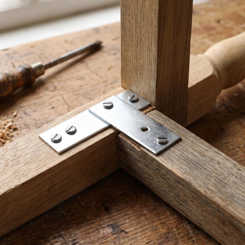 Supports droits robustes en mé - Furniture And Hardware Supplies avis et prix