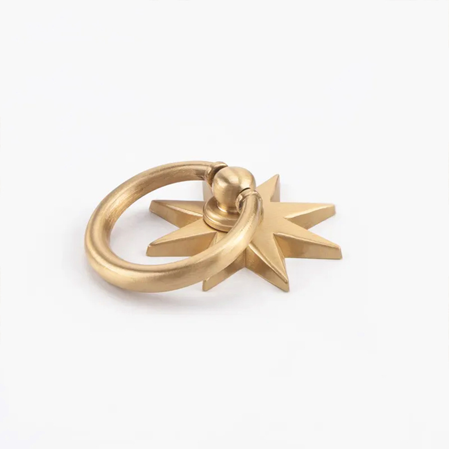 Poignées d'armoire en laiton a - Furniture Hardware Gold avis et prix