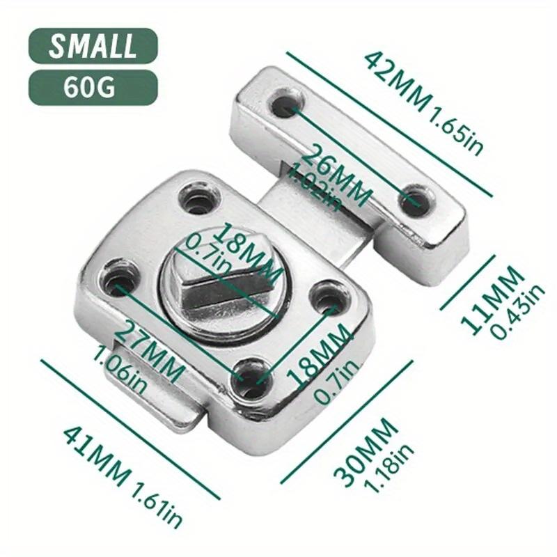 1 pièce Loquet de sécurité dom - Barrel Bolt Slide avis et prix